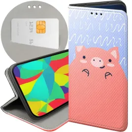 etui-z-klapka-do-honor-magic7-pro-wzory-swinka-peppa-bajka-futeral-case