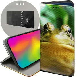 etui-z-klapka-do-oppo-reno13-5g-wzory-zabka-zaba-frog-futeral-pokrowiec