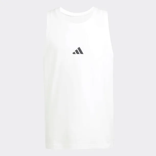 Adidas Koszulka Sportowa Męska Na Ramiączka Bawełna Biała JE8984 R. 3XL