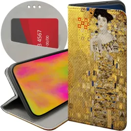 etui-z-klapka-do-samsung-galaxy-a06-wzory-klimt-gustav-pocalunek-futeral