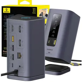 baseus-stacja-hub-usb-c-11w1-3x-hdmi-4k-4x-usb-a-usb-c-rj45-usb-c-minijack