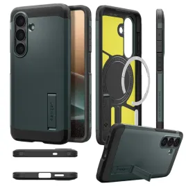 etui-spigen-tough-armor-mag-magsafe-na-samsung-galaxy-s26-ultra-zielone