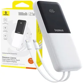 powerbank-baseus-10000-mah-225w-usbc-usb-a-wbudowane-kable-usb-c-lightning