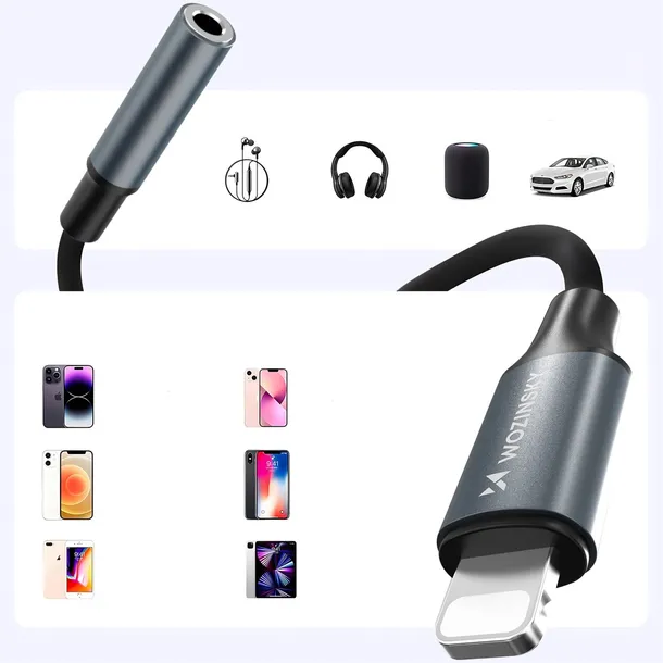 adapter-przejsciowka-audio-do-iphone-lightning-mini-jack-35mm-aux-marka-wozinsky