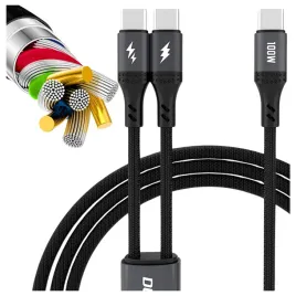 kabel-usb-c-100w-przewod-do-ladowania-2w1-zlacza-ladujace-usb-c-12m-czarny