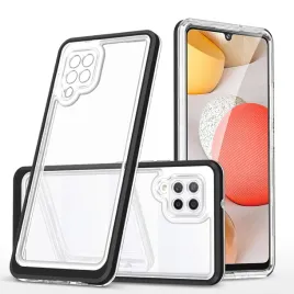 clear-3in1-etui-do-samsung-galaxy-a42-5g-zelowy-pokrowiec-z-ramka-czarny