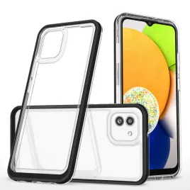 clear-3in1-etui-samsung-galaxy-a03-silikonowy-pokrowiec-z-ramka-czarne