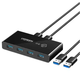 ugreen-switch-przelacznik-box-kvm-usb-2x4-usb-3-0-transfer-danych-adapter