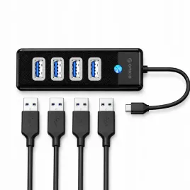 hub-adapter-orico-4x-usb-a-3-0-5gbps-plug-and-play-kabel-usb-c-15cm