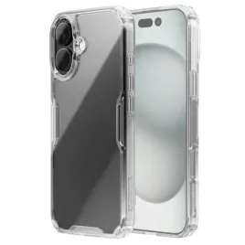 etui-iphone-16-case-nillkin-nature-pro-przezroczysto-biale-matowe-smukle