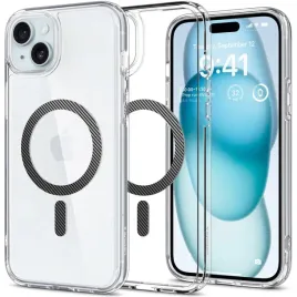 etui-iphone-15-plus-case-spigen-ultra-hybrid-magsafe-przezroczysto-karbon