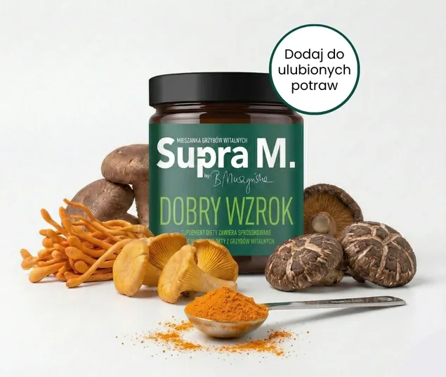 Supra M. by B. Muszyńska – DOBRY WZROK | Grzyby witalne | 30 g