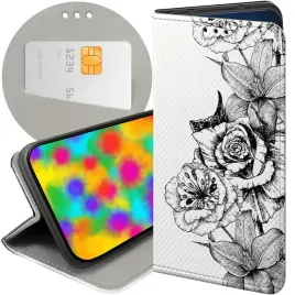 etui-z-klapka-do-infinix-hot-40-pro-wzory-bezowe-kremowe-ecru-futeral-case