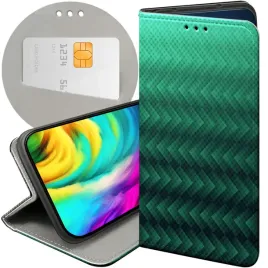 etui-z-klapka-do-infinix-hot-40-pro-wzory-zielone-grassy-green-futeral-case