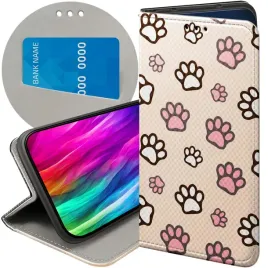 etui-z-klapka-do-oppo-reno13-pro-5g-wzory-lapki-slady-lapa-stopa-futeral