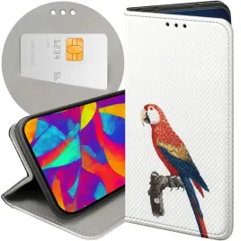 etui-z-klapka-do-oppo-reno13-5g-wzory-ptaki-ptak-papuga-koliber-futeral