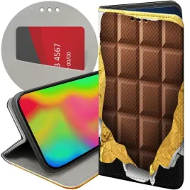 etui-z-klapka-do-honor-magic7-pro-wzory-czekolada-choco-slodycze-futeral