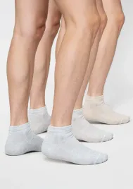 skarpetki-meskie-bawelniane-krotkie-3pak-cotton-mesh-legs-melanz-bezowy-sza