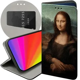 etui-z-klapka-do-honor-magic7-pro-wzory-leonardo-da-vinci-mona-lasiczka