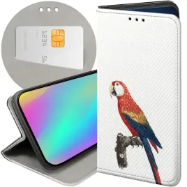 etui-z-klapka-do-google-pixel-9a-wzory-ptaki-ptak-papuga-koliber-futeral