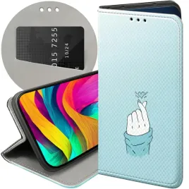 etui-z-klapka-do-honor-magic7-pro-wzory-niebieskie-blue-blau-futeral-case
