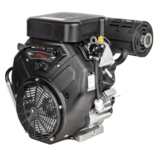 MOCNY SILNIK DWUCYLINDROWY LONCIN LC2V90FD-C wał poziomy 36,5mm  36 KM V2