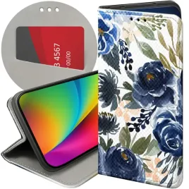 etui-z-klapka-do-oppo-a40-wzory-kwiaty-kwieciste-flower-futeral-pokrowiec