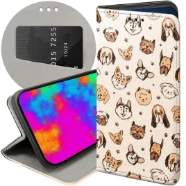 etui-z-klapka-do-honor-magic7-pro-wzory-psy-pieski-psiaki-futeral-pokrowiec