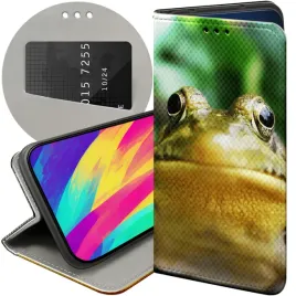 etui-z-klapka-do-samsung-galaxy-a06-wzory-zabka-zaba-frog-futeral-pokrowiec