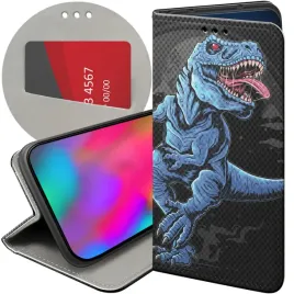 etui-z-klapka-do-oppo-reno13-pro-5g-wzory-dinozaury-reptilia-prehistoryczne