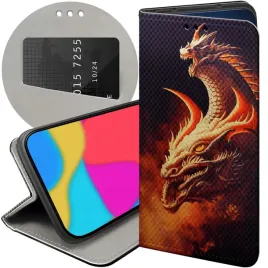 etui-z-klapka-do-honor-x8b-wzory-smoki-dragon-taniec-smokow-futeral-case