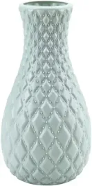 zielony-wazon-plastikowy-nietlukacy-ozdobny-na-kwiaty-nowoczesny-23cm