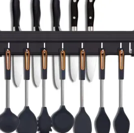 listwa-kuchenna-z-haczykami-i-uchwytem-na-noze-40-cm-czarna