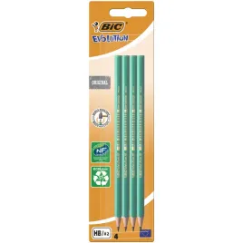 olowek-hb-bez-gumki-evolution-original-650-bic-blister-4szt