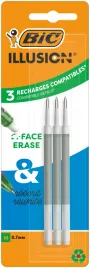wklad-bic-illusion-gel-zielony-blister-3szt