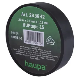 tasma-izolacyjna-20m-czarna-015mm-vde-odporna-na-uv-wode-30c-105c-haupa