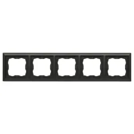 kos-kos66-ramka-pieciokrotna-5x-grafit-83x367x9mm-podtynkowa-666085