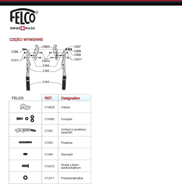 felco-c16e-stan-nowy-zasilanie-reczne