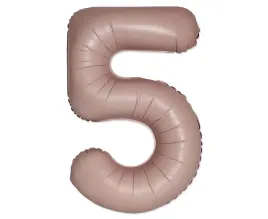 balon-foliowy-cyfra-5-rozowy-vintage-rose-matowy-fx-30-luzem