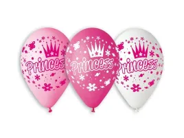 balony-rozowe-urodziny-ksiezniczki-princess-gemar-12-30cm-5szt