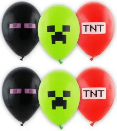 balony-lateksowe-godan-premium-piksele-30-cm-6-szt