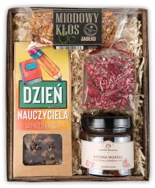 prezent-dla-nauczyciela-kosz-z-herbata-i-konfitura