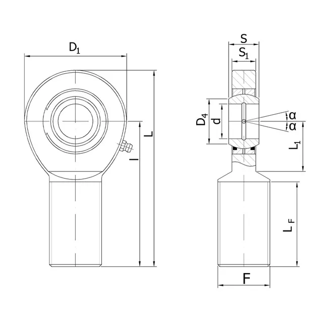 ucho-silownika-fe-25d-stan-nowy