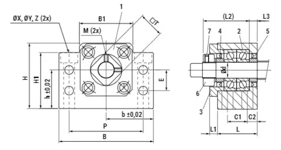blok-bk-15-hubber-srednica-wewnetrzna-15-mm