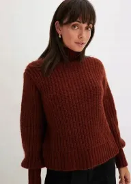 b-p-c-sweter-loose-fit-brazowy-ze-stojka-48-50