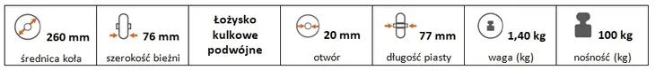 kolo-pneumatczne-260-20-mm-stan-nowy