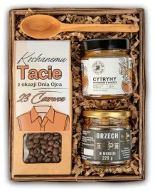 kosz-prezentowy-z-kawa-dla-taty-na-dzien-ojca-miod