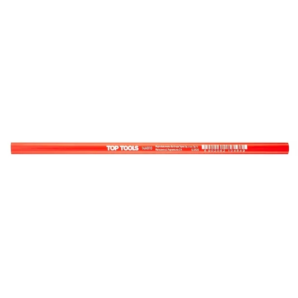 olowek-stolarski-250mm-czerwony-marka-toptoools-stan-nowy