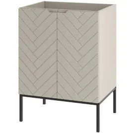 kaszmirowa-ryflowana-szafka-pod-umywalke-60-cm-aspen-09-cas-czarne-nozki