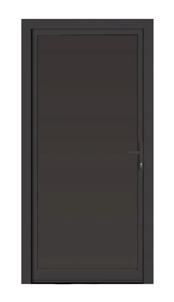 Drzwi zewnętrzne ANTRACYT PCV 1000x2000 100x200 PRAWE techniczne 76mm PANEL